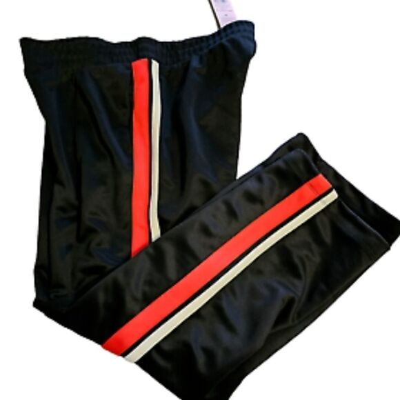 Wild FableWomen's High-Rise Track Pants Side Pocket  Red Black White NWT SizeXS - Picture 8 of 11